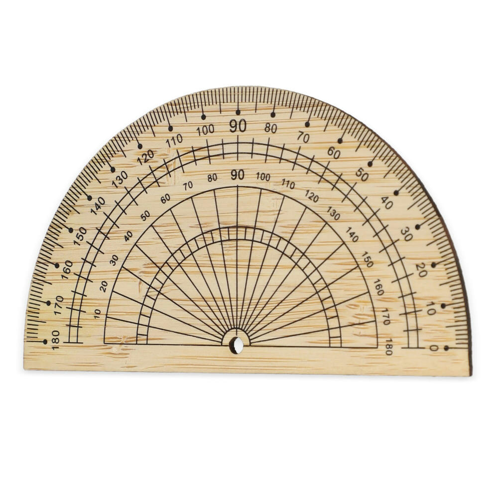 Product image Winkelmesser aus Bambus Werbeartikel