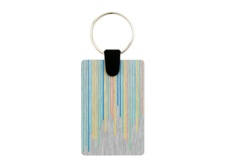 Schlüsselanhänger (rechteckig) Aluudy D bedrucken