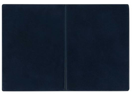 Product image CreativDesign® Ausweistasche "2-fach" Velours blau Werbeartikel