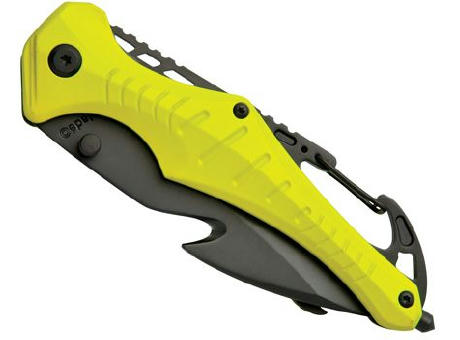 Rettungsmesser 'Emergency', neongelb Werbeartikel