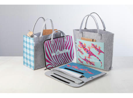 Individuelle Laptoptasche CreaFelt Laptop Werbeartikel