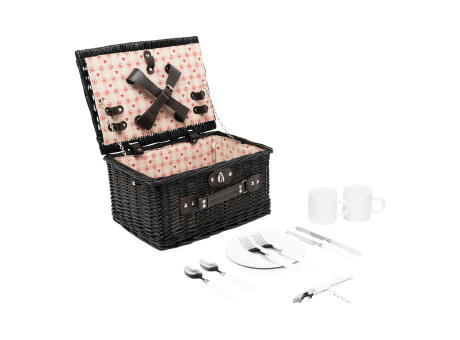 SUNSET PARK - Weiden-Picknickkorbfür 2 Personen Werbeartikel