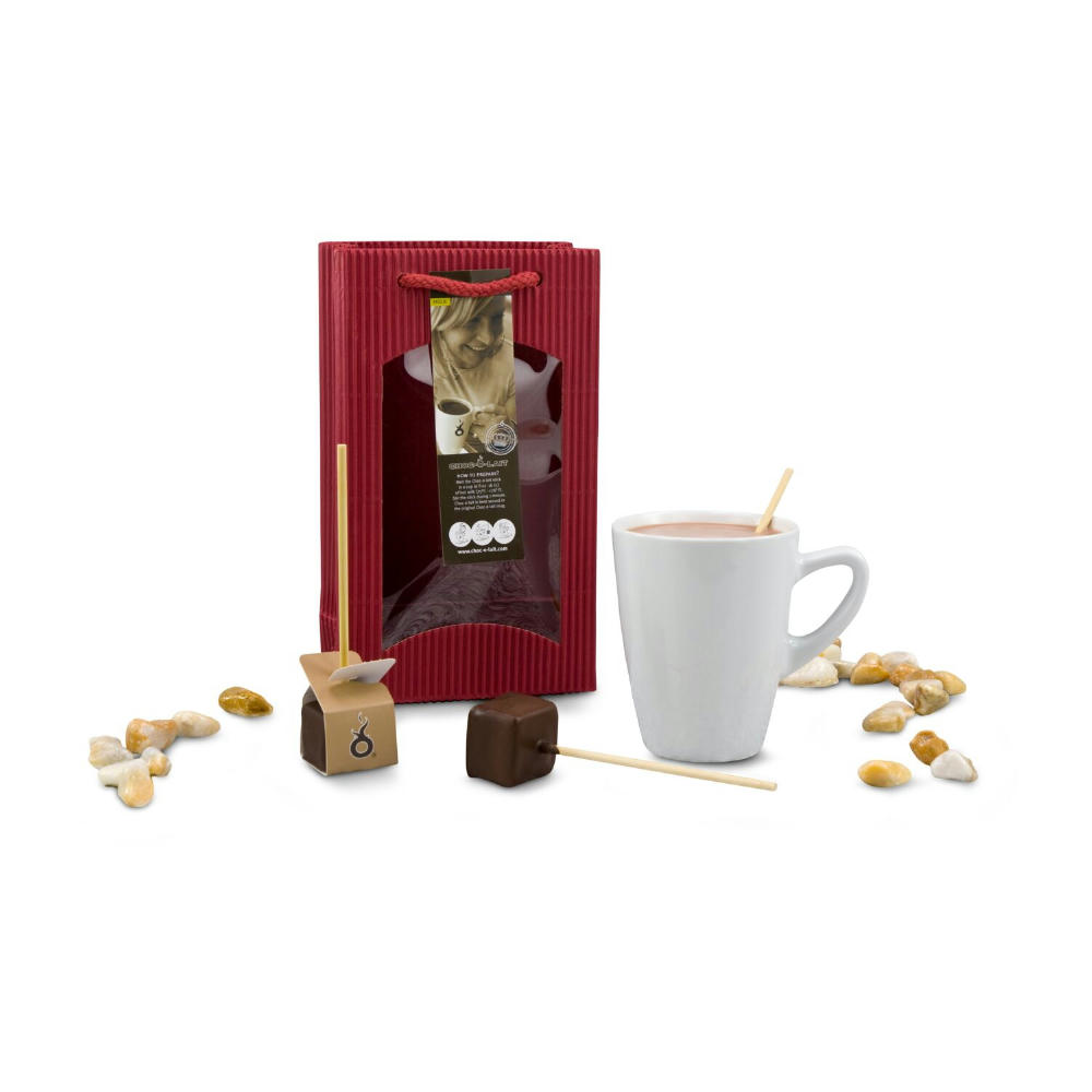 Product image Geschenkset / Präsenteset: Schokostick in Tasse Werbeartikel
