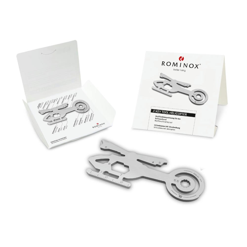 Product image ROMINOX® Key Tool // Helicopter - 18 Funktionen Werbeartikel