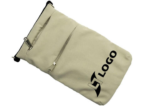 Täschchen 'Toledo', Polycotton beige bedrucken