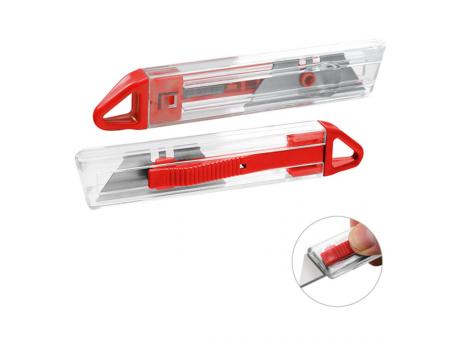 Grundfarbe glasklar, Zusatzfarbe rot