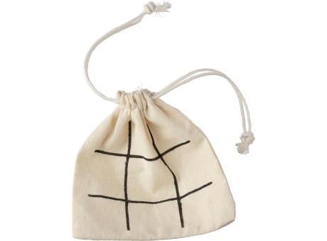 Natürliches Holz-Tic-Tac-Toe-Spiel Waltraud Werbeartikel