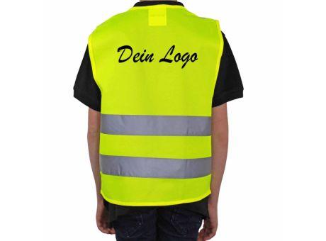 Kinderwarnweste RECYCLING Werbeartikel