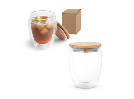 Product image ECUADOR L. Reisebecher aus Borosilikatglas 350 ml bedrucken