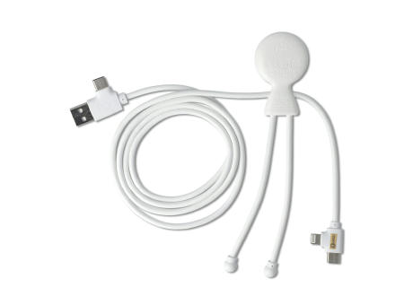 2090 - Xoopar Mr. Bio Langes Ladekabel + UK Stecker Adapter Werbeartikel