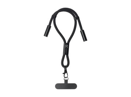 Wrist Lanyard 2-in-1 GRS RPET Load & Sync USB Cable Werbeartikel