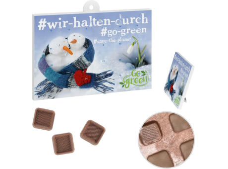 reinpapier® A5-Adventskalender INDIVIDUELL Werbeartikel