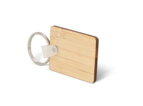 Product image Schlüsselanhänger Bamboo rechteckig bedrucken