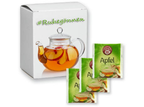 Product image Beuteltee Apfel mit Vitamin C, 5 Stück, 9,0g, Faltschachtel Werbeartikel