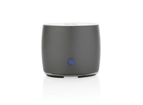 Swiss Peak 3W Basslautsprecher aus RCS recyceltem Aluminium Werbeartikel