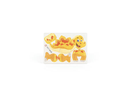 DINOSAURUS. 3D-Puzzle in Dinosaurierform aus Papier und EVA Werbeartikel