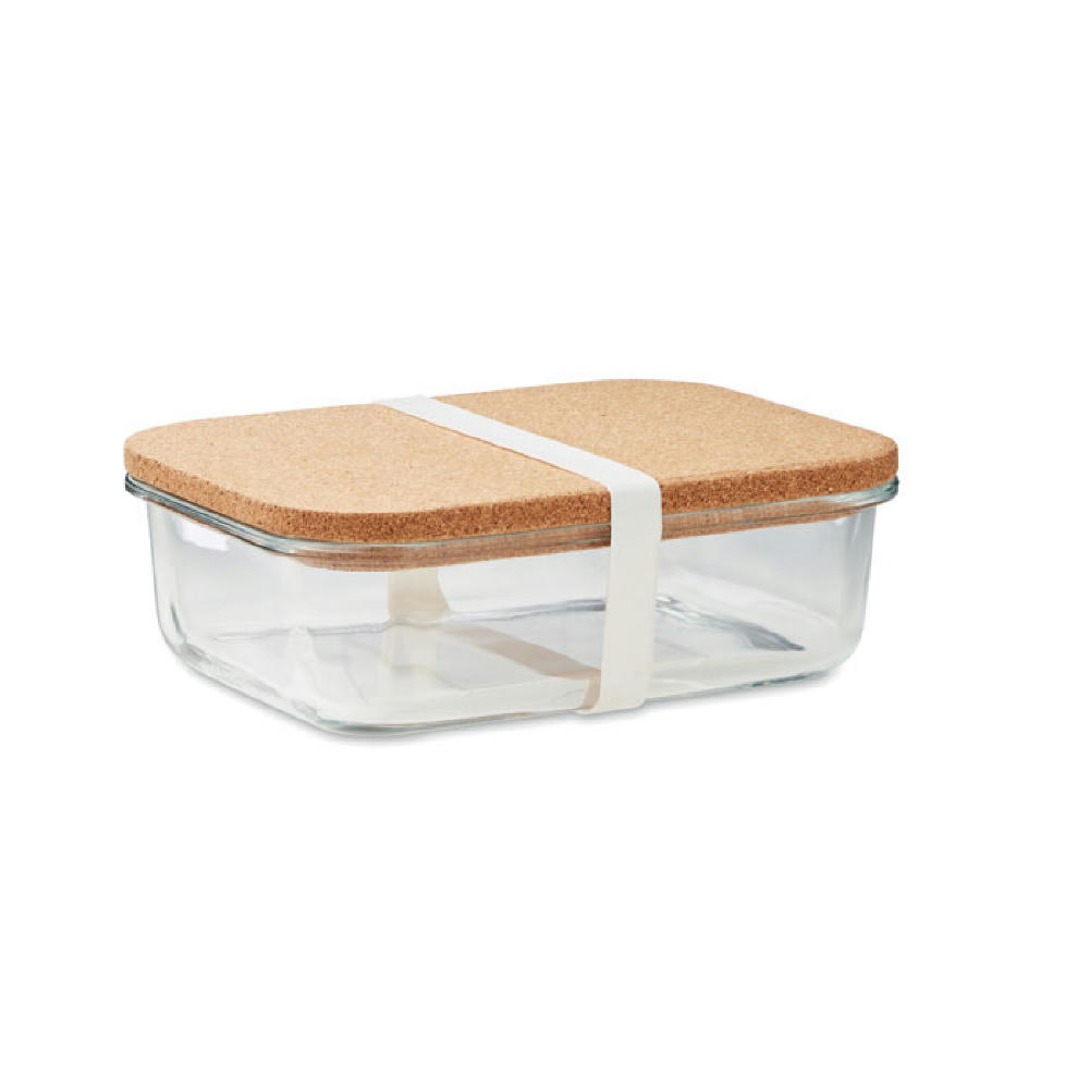 Product image Lunchbox Glas mit Kork Werbeartikel