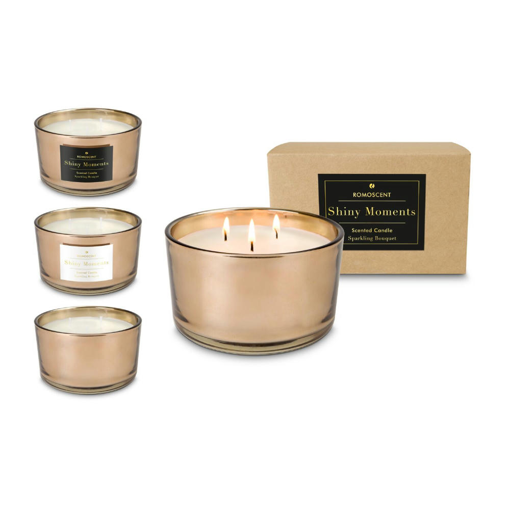 Product image ROMOSCENT® Aromakerze Shiny Moments Werbeartikel