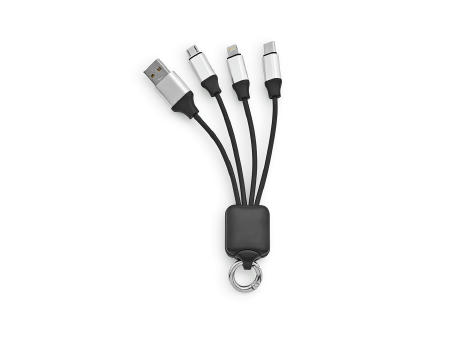 Sagan Ladekabel rPET 4 in 1 bedrucken