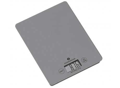 Zassenhaus Digital-Waage Balance grau bedrucken
