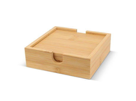 Product image Bambus Untersetzer Set (4 Stück) Werbeartikel