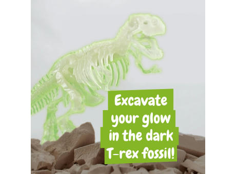 Fossil Excavation Kit V. Lernspiel lieferung inklusive einer faltbaren geschenktasche aus 190T Werbeartikel