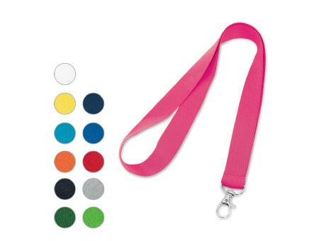 Product image LARIAT. Lanyard aus Polyester mit 20mm Breite Werbeartikel