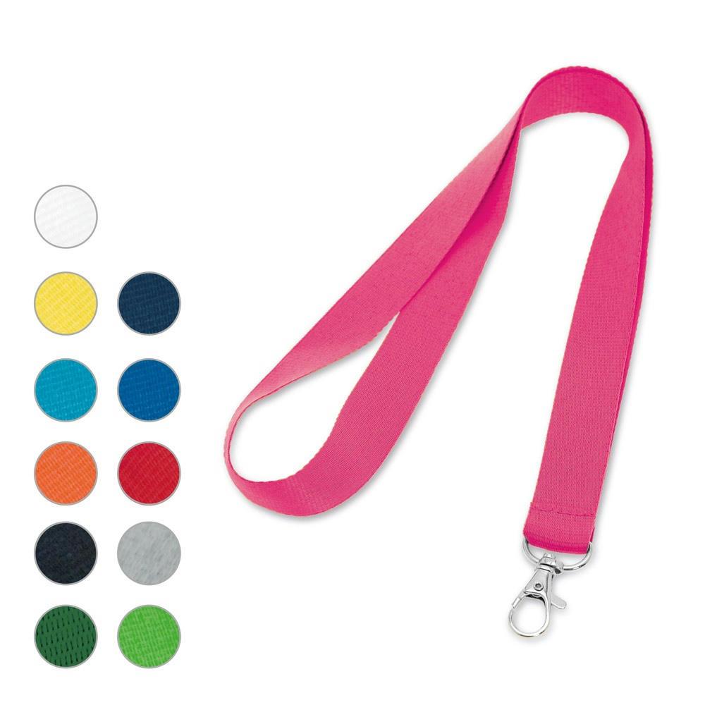 Product image LARIAT. Lanyard aus Polyester mit 20mm Breite Werbeartikel