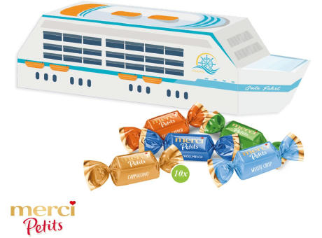 Product image 3D Präsent "Schiff" mit Merci Petits Werbeartikel