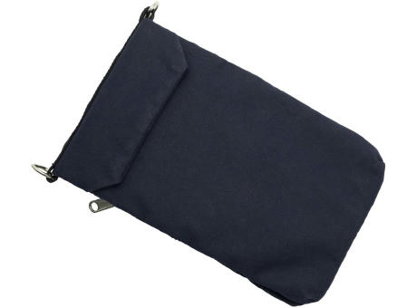 Täschchen 'Toledo', Polycotton Mitternachtsblau bedrucken