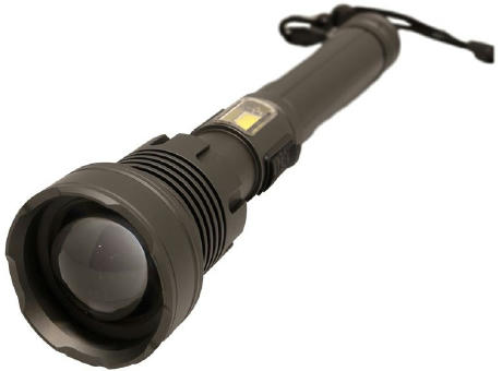 3-in-1 Wiederaufladbare Taschenlampe 'Rigel' (XL) Werbeartikel