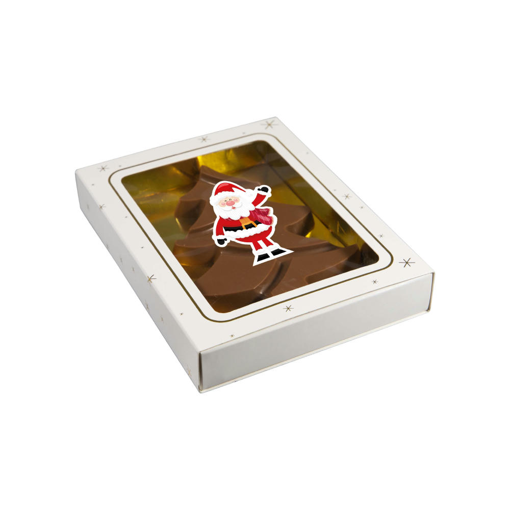 Product image Schachtel mit Schoko-Weihnachtsbaum Werbeartikel