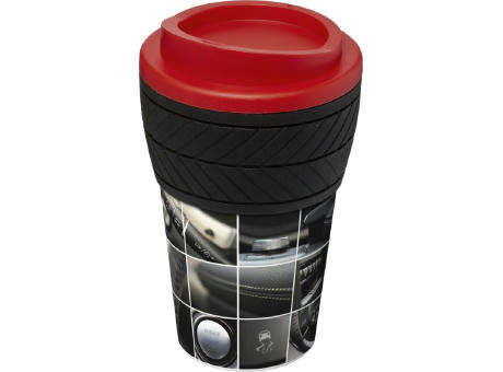 Product image Brite-Americano® 350 ml Isolierbecher mit Schutzring Reifen-Design bedrucken