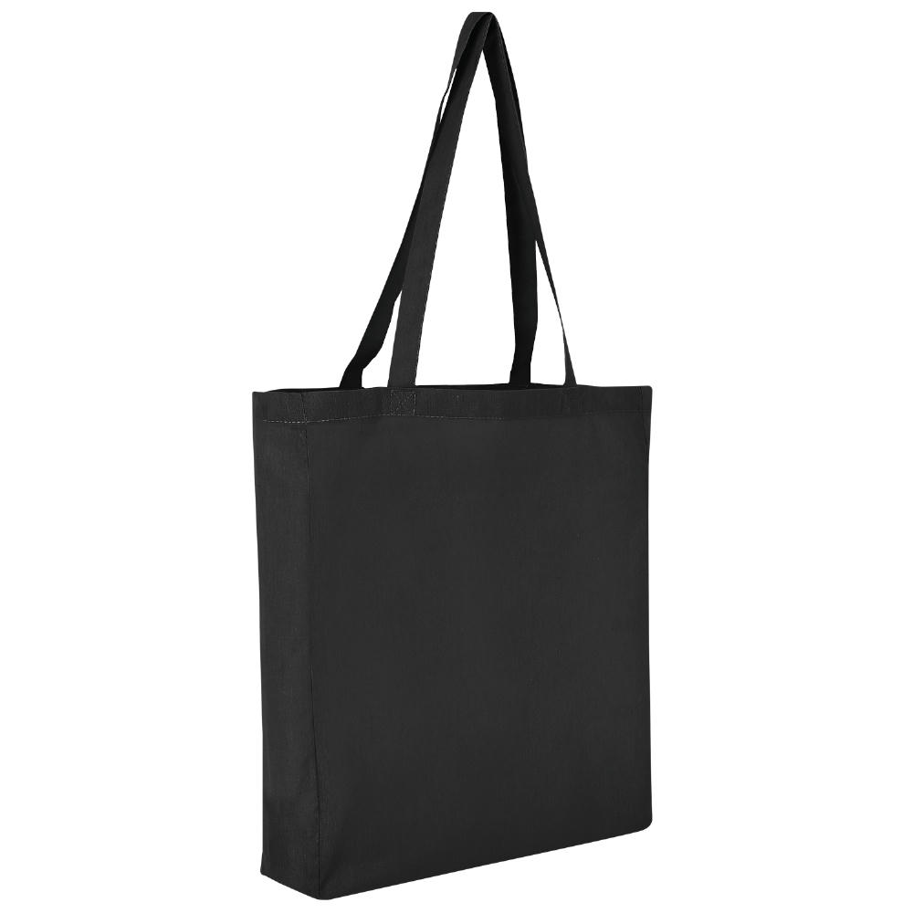 T10013-TEXXILLA Baumwolltasche CLASSIC mit zwei langen Henkeln, Boden- und Seitenfalte, ca. 140g/m² Werbeartikel
