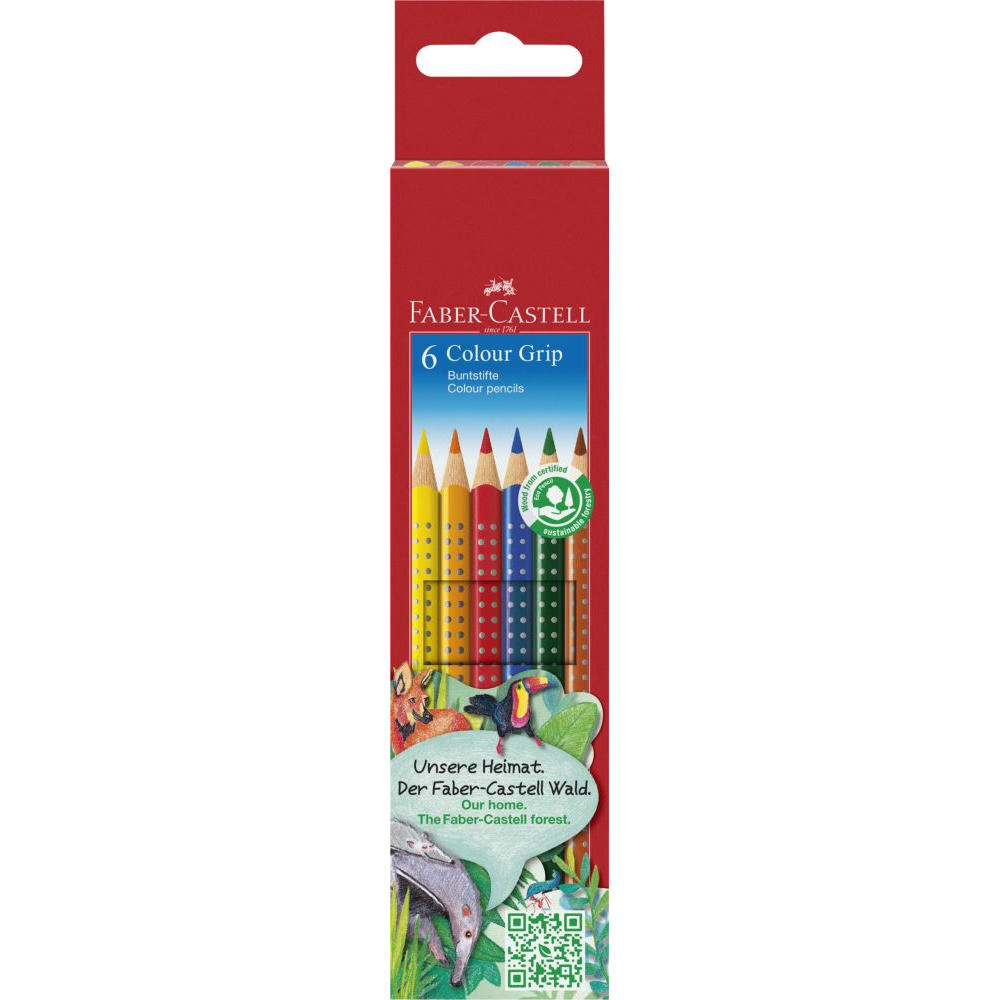 Product image Buntstift Colour Grip 6er Kartonetui Werbeartikel