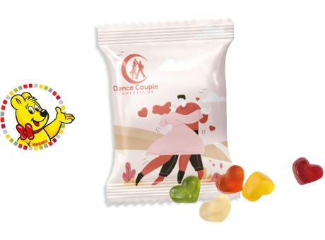 Product image HARIBO Standardformen Werbetüte, 15 g, Inhalt: HARIBO Herzen sortenrein Werbeartikel