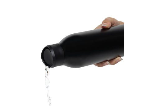 Avira Alok 360 Klick-Wasserflasche aus RCS rec. Stahl, 600ml Werbeartikel