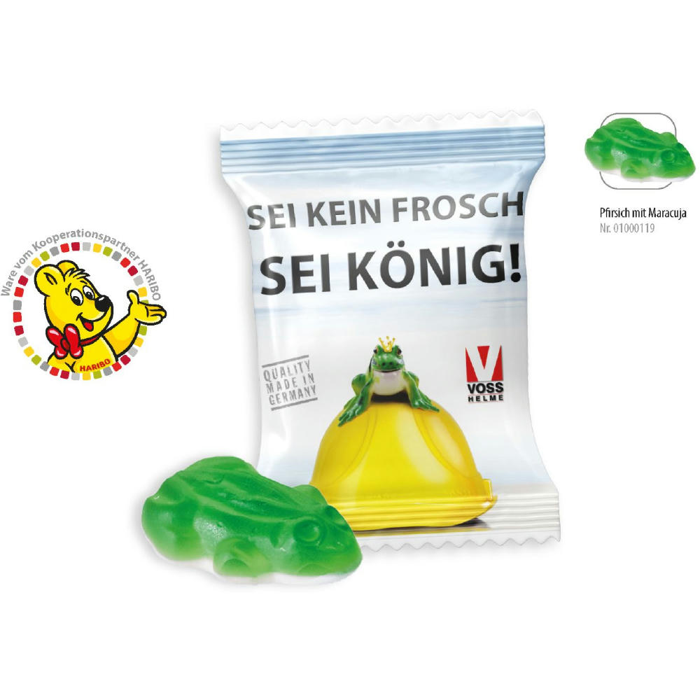 Product image HARIBO Frosch Werbetüte, 1 Stück, Inhalt: HARIBO Frosch Werbeartikel