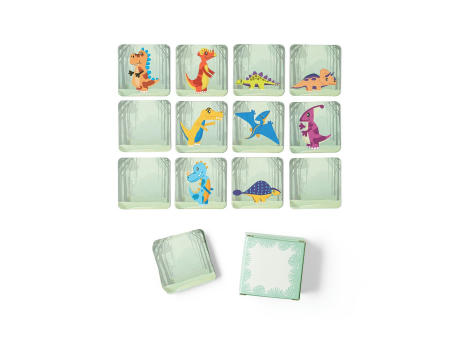 TRICERATOPS. Memory-Spiel mit 20 Teilen Werbeartikel