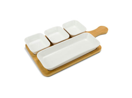 ROMINOX® Servierschalen // Quattro Bamboo Werbeartikel