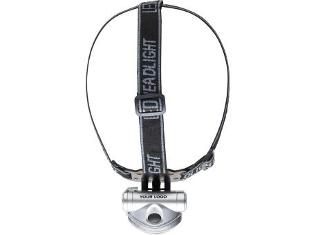 LED-Kopflampe aus ABS-Kunststoff Marisa Werbeartikel