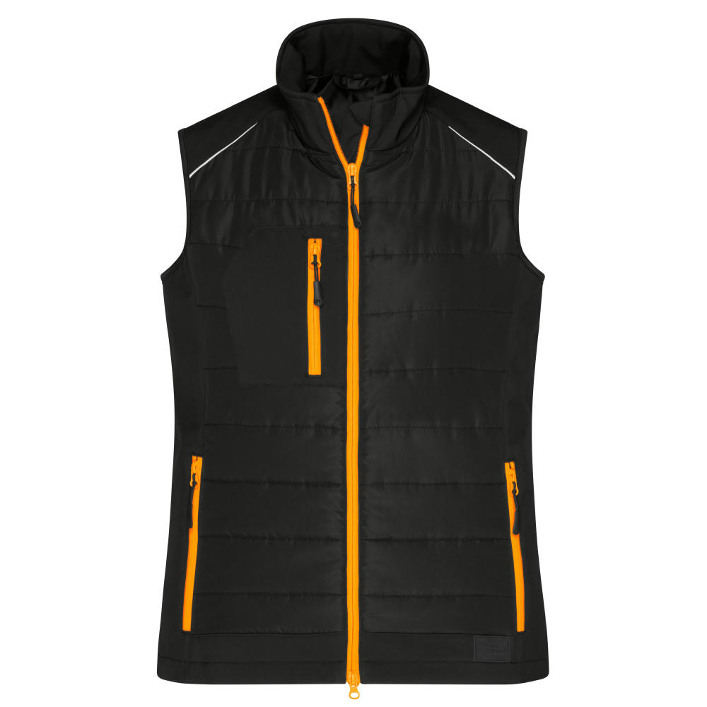 Product image Ladies' Hybrid Vest - Softshellweste im attraktiven Materialmix Werbeartikel
