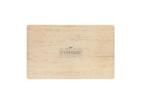 Alder Wood Cutting Board Schneidebrett Werbeartikel
