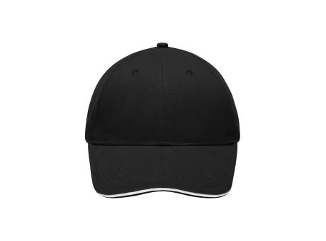Light Brushed Sandwich Cap - Hochwertige, leichte und weiche 6 Panel Cap Werbeartikel