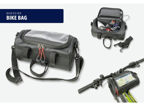 TROIKA Fahrradtasche BIKE BAG bedrucken