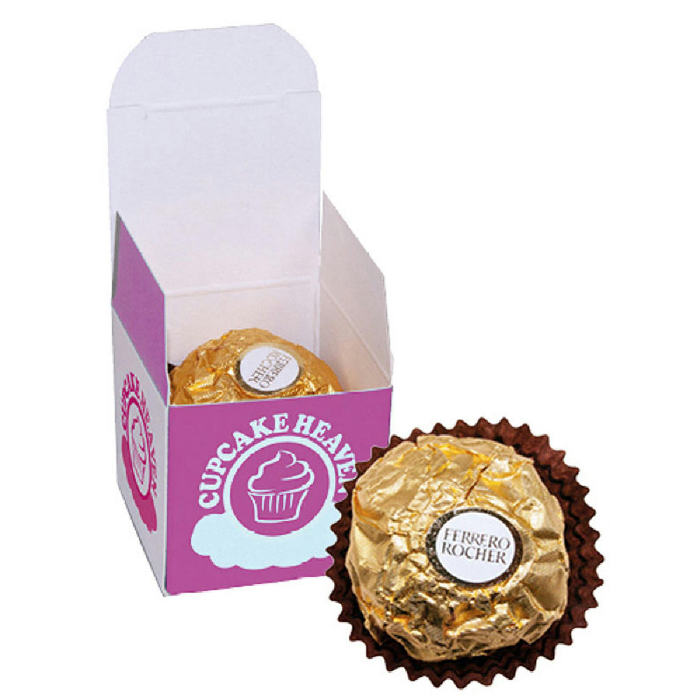 Mini-Würfel mit Pralinen Werbeartikel