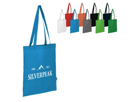Product image R-PET Tragetasche aus Non Woven mit langen Griffen 38 x 42cm 75g/m² Werbeartikel