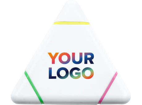 Textmarker aus Kunststoff Lavi Werbeartikel