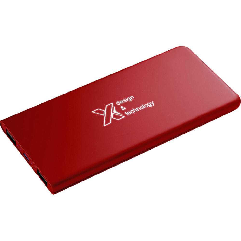 Product image SCX.design P15 5000 mAh Powerbank mit Leuchtlogo Werbeartikel