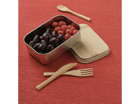 Warhol Lunchbox Bambus 740 ml  Werbeartikel